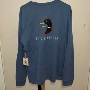 Duck Head - Logo Long Sleeve T-Shirt